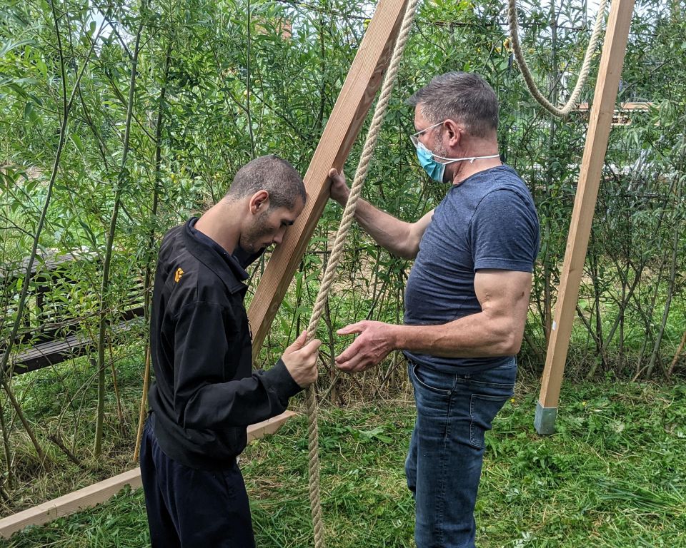 Newsbild: Weidenjurte im Atelier