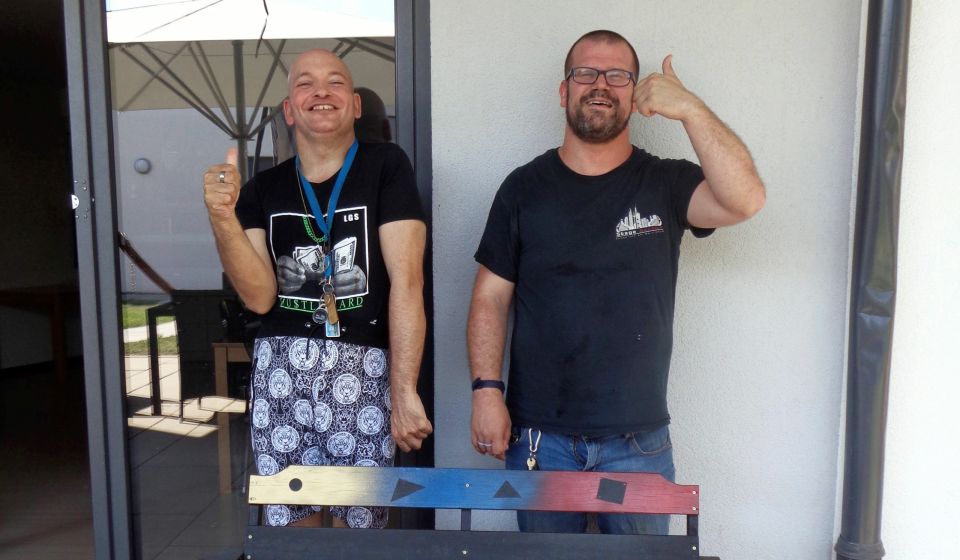 Newsbild: Projekt Gartenbank