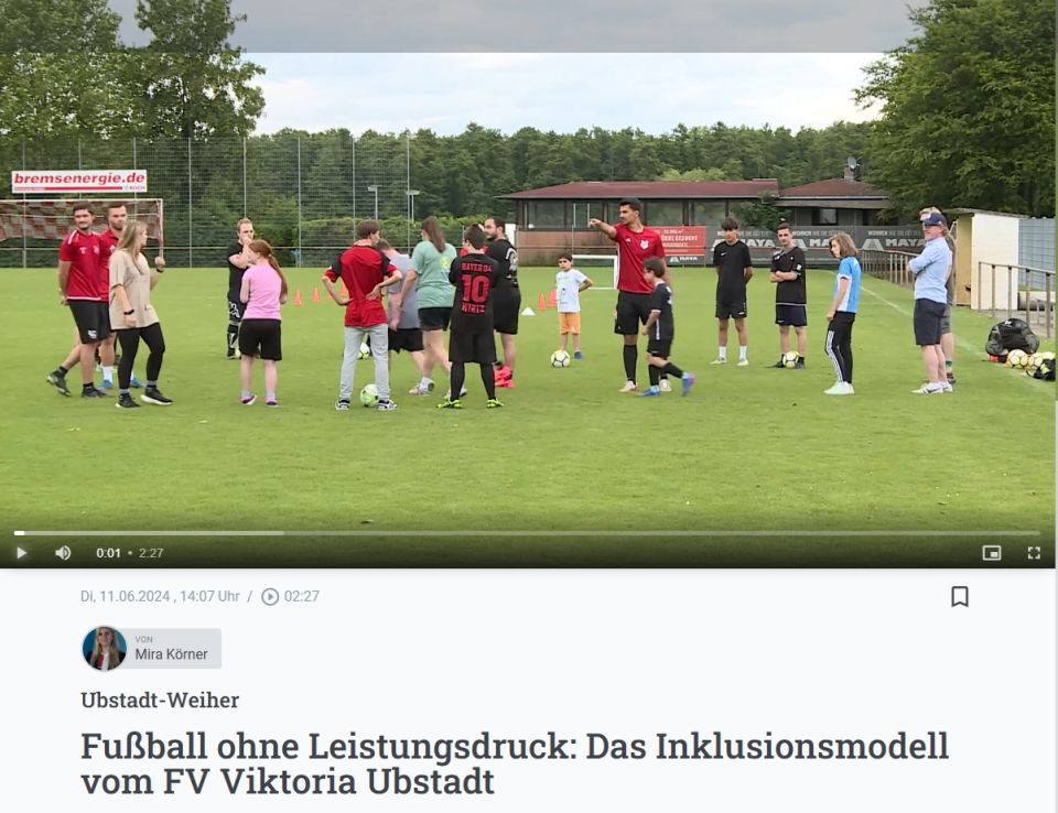 Newsbild: Fußball im Verein